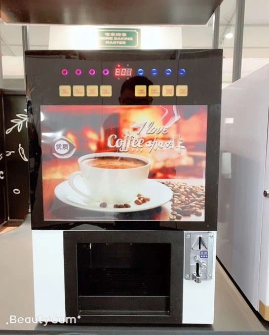 coin opearted coffee vending machine for sale