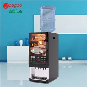Máquina de venda automática de café instantâneo comercial LED de 3 linhas