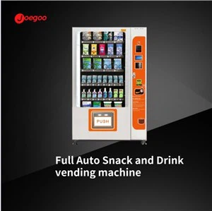 Máquina de venda automática de bebidas com leitor de cartão
