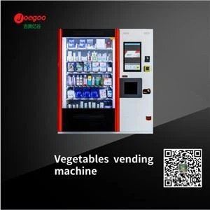 Máquina de venda automática de ovos e legumes