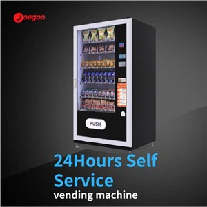 Nova máquina de venda automática de lanches e bebidas